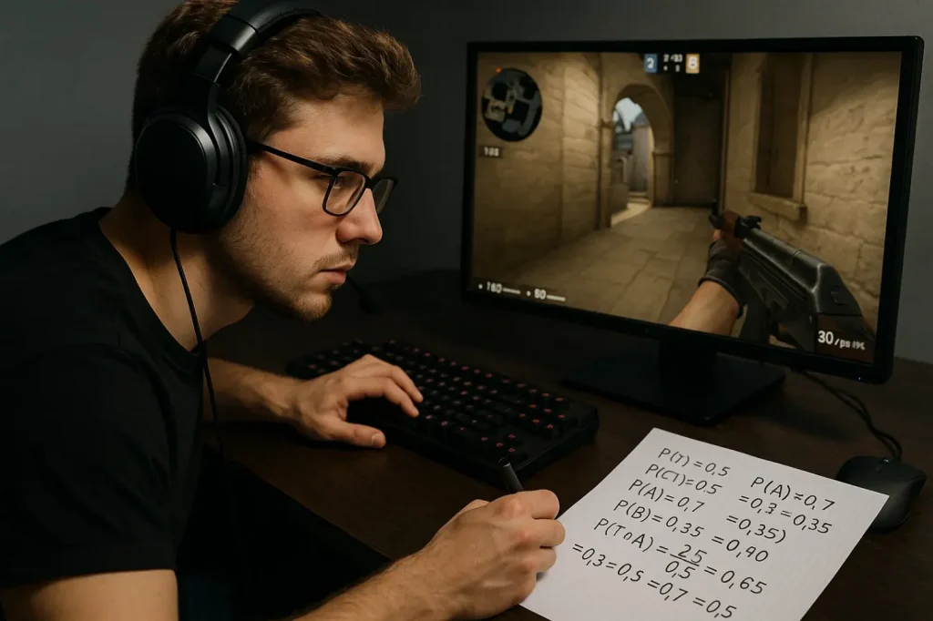 Киберспорт и математика: расчёт коэффициентов в CS:GO